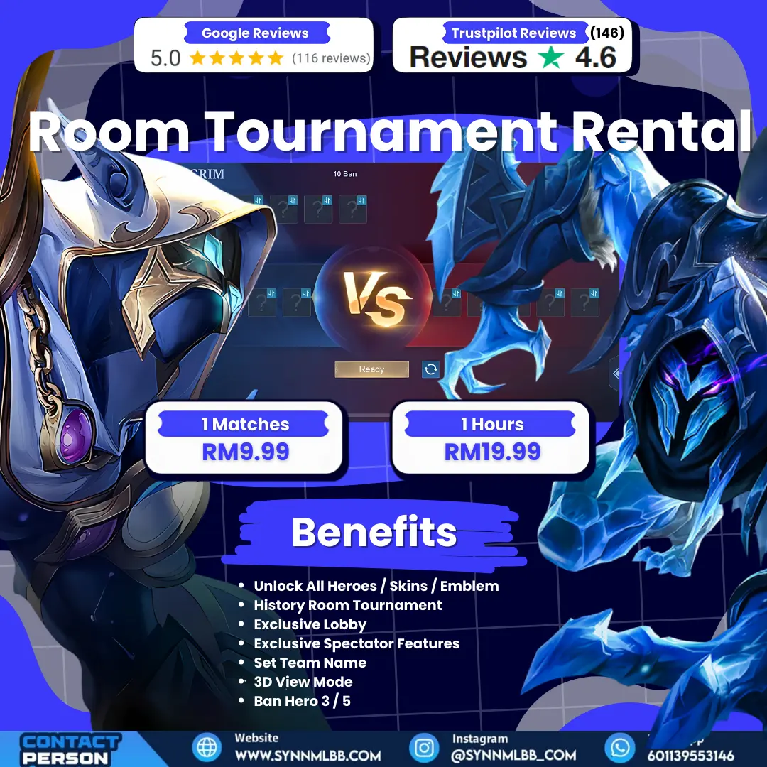 Room Tournament Rental